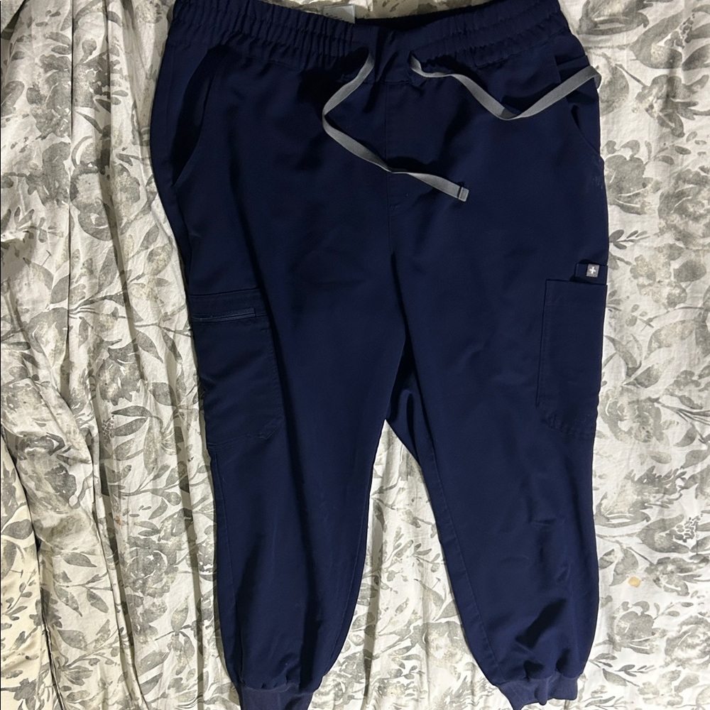 Figs Navy Blue scrub Pants